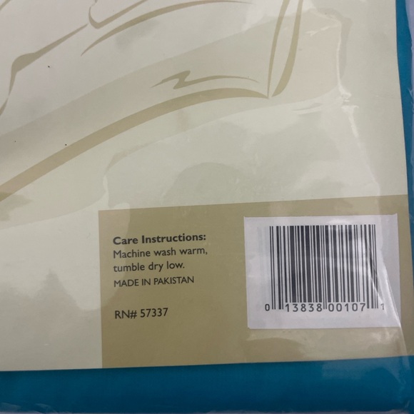 Body Pillow Case 100% Cotton Turquoise Cover 21”x60” – New – Soft & Fresh(F12)? - Picture 3 of 5